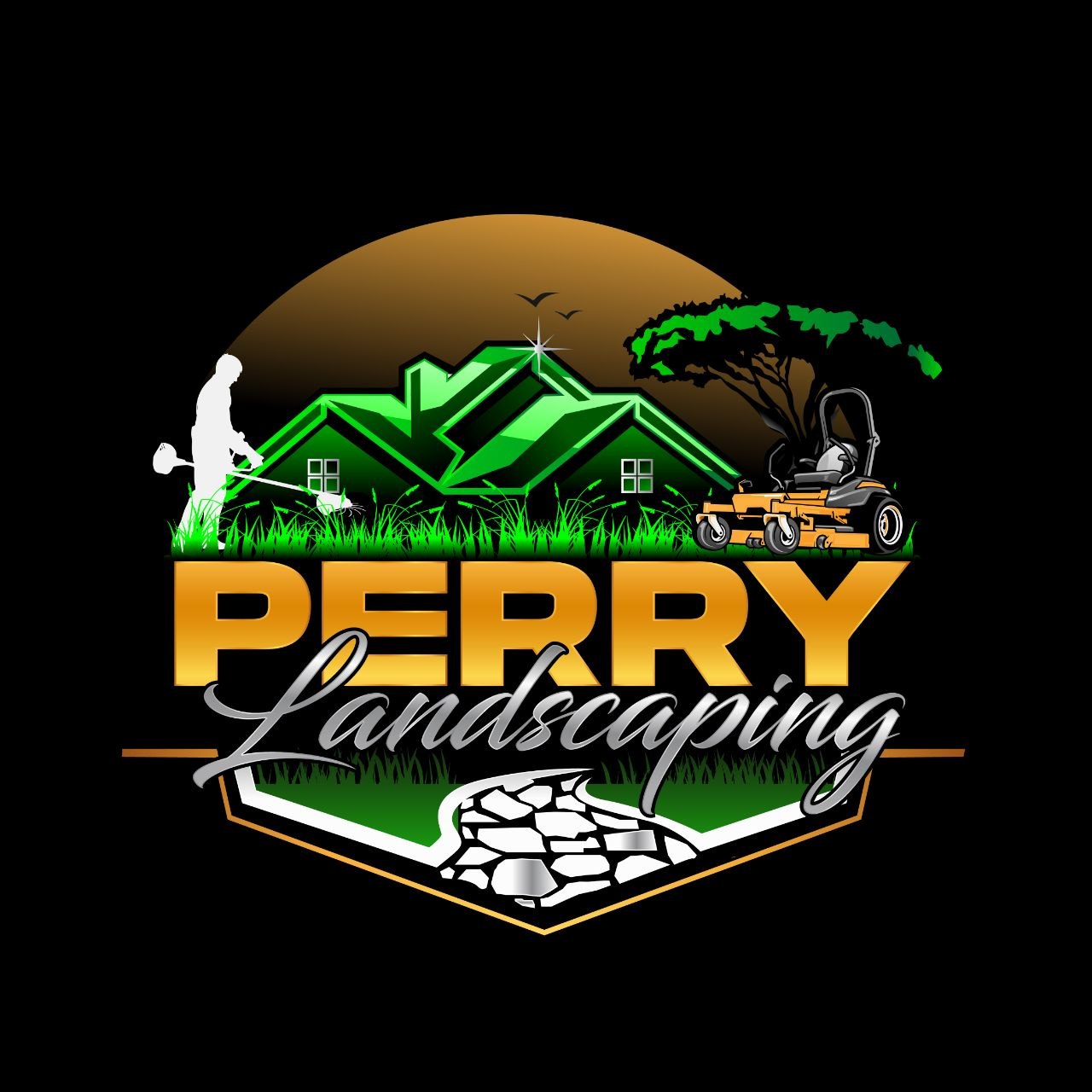 Perry Landscaping logo
